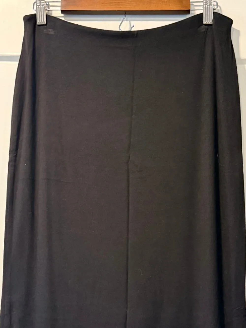 Premise Studio Black Knit Maxi Skirt